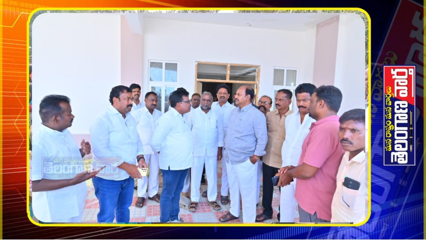 వైద్య కళాశాల నిర్మాణ పనుల పరిశీలన:ఎమ్మెల్యే