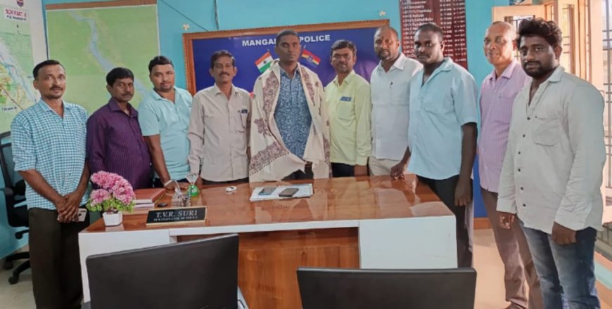 *నూతన ఎస్ ఐ ని సన్మానించిన ఎన్ హెచ్ అర్ సి కమిటీ*