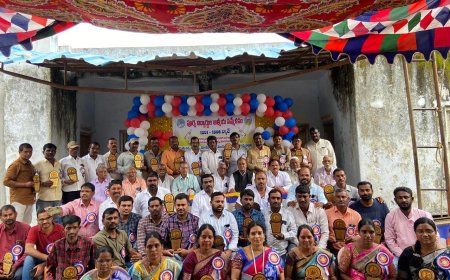 చిత్తలూరు గ్రామంలో పూర్వ విద్యార్థుల సమ్మేళన