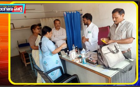 బలిగెర గ్రామం మాచర్ల గ్రామంలోని ఆర్ఎంపీలు నిర్వహి ంచు ప్రాథమిక చికిత్స కేంద్రాలను ఆకస్మిక తనిఖీ