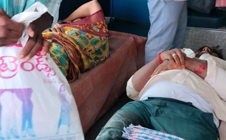 దైవ సన్నిధికి వెల్లి వస్తుండగా గోర రోడ్డు ప్రమాదం