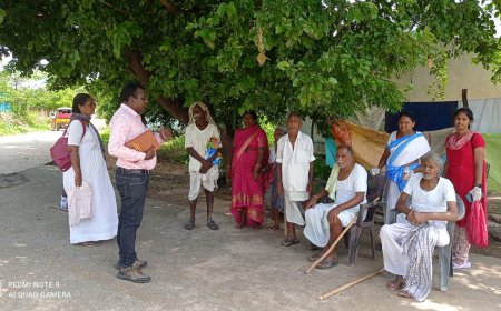 పరిసరాల పరిశుభ్రతతోనే దోమలను నివారించవచ్చు...... హెల్త్ అసిస్టెంట్ లింగ్ రామకృష్ణ