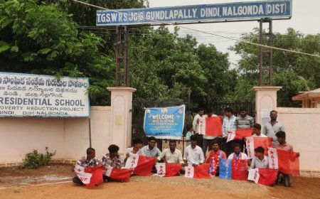 ప్రిన్సిపాల్ పై వెంటనే చర్యలు తీసుకోవాలి - ఏఐఎస్ఎఫ్,ఏఐవైఎఫ్