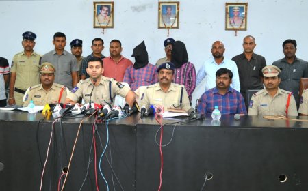 అంతర్ రాష్ట్ర దొంగల ముఠా అరెస్టు..