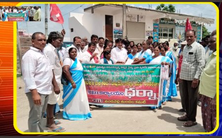 ఆశా కార్యకర్తల సమస్యలను పరిష్కరించాలని అలంపూర్ ఎమ్మెల్యే విజయుడుకు వినతి