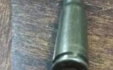 గన్ మిస్ ఫైర్ :అపార్ట్ మెంట్ దూసుకొచ్చిన బుల్లెట్ 