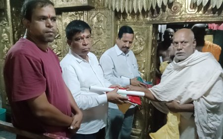 శ్రీ తిమ్మప్ప స్వామి దేవాలయం దర్శించుకున్న అదనపు కలెక్టర్