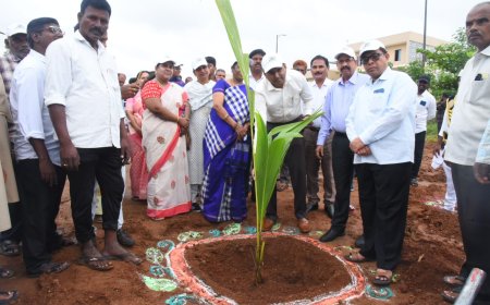 కేటాయించిన వన మహోత్సవ లక్ష్యాలను వంద శాంతం సాధించాలి:జిల్లా కలెక్టర్    