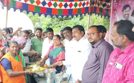 ఘనంగా అభివృద్ధి సూర్యుడి జన్మదిన వేడుకలు