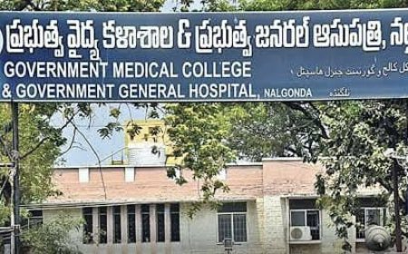 నల్గొండ జిల్లా ప్రభుత్వ ఆసుపత్రిలో వసూళ్ల దందా...