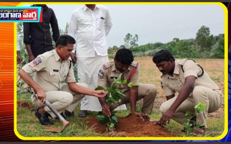 మొక్కలతోనే జీవనాధారం:ఎస్సై శ్రీనివాస్ రావు
