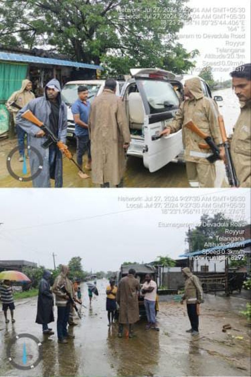 ఏజెన్సీ గ్రామాల్లో విస్తృతంగా పోలీసుల తనిఖీలు