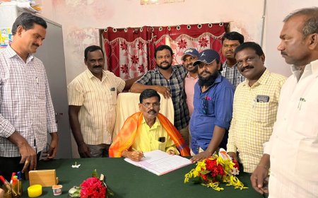 నెమ్మికల్ ప్రభుత్వ జూనియర్ కళాశాల నూతన ప్రిన్సిపాల్ గా దార పాండయ్య