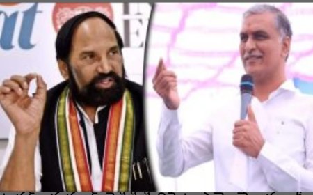 మంత్రి ఉత్తమ్ కుమార్ రెడ్డికి సిద్దిపేట ఎమ్మెల్యే హరీష్ రావు లేఖ..