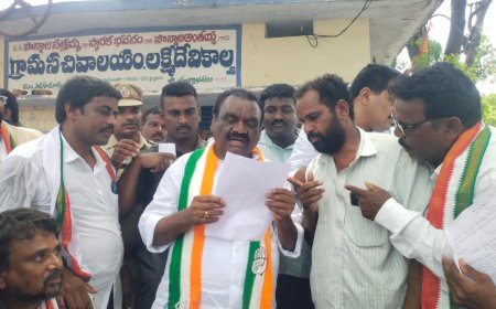 వెల్దేవి గ్రామానికి బస్సును నడపాలని ఎమ్మెల్యే మందుల సామేల్ కి