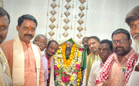 ఘనంగా ముత్యాలమ్మ తల్లి విగ్రహ ప్రతిష్ట