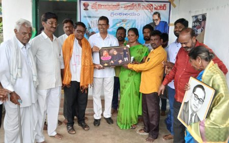 ప్రతి గ్రామాలలో గ్రంథాలయాలు నిర్మించాలి - ఉపాధ్యాయ ఎమ్మెల్సీ అలుగుబెల్లి నర్సిరెడ్డి