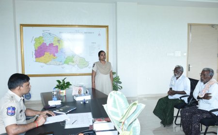 బాధితులకు సత్వర న్యాయం:ఎస్పీ టి . శ్రీనివాస రావు