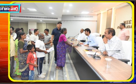 ప్రజావాణి ఫిర్యాదులు సత్వరమే పరిష్కరించాలి కలెక్టర్.