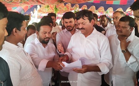 ములకలపల్లి టు తాళ్లపాయి కు సైడ్ డైవర్షన్ రహదారి నిర్మించాలని మంత్రి పొంగులేటికి వినతి..