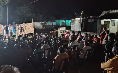 డ్రగ్స్,సైబర్ నేరాలపై  అవగాహన   అనంతగిరి PS పరిది. 