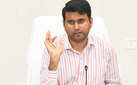 అభిప్రాయ సేకరణ రేపటికి వాయిదా:జిల్లా కలెక్టర్ బి.ఎం. సంతోష్