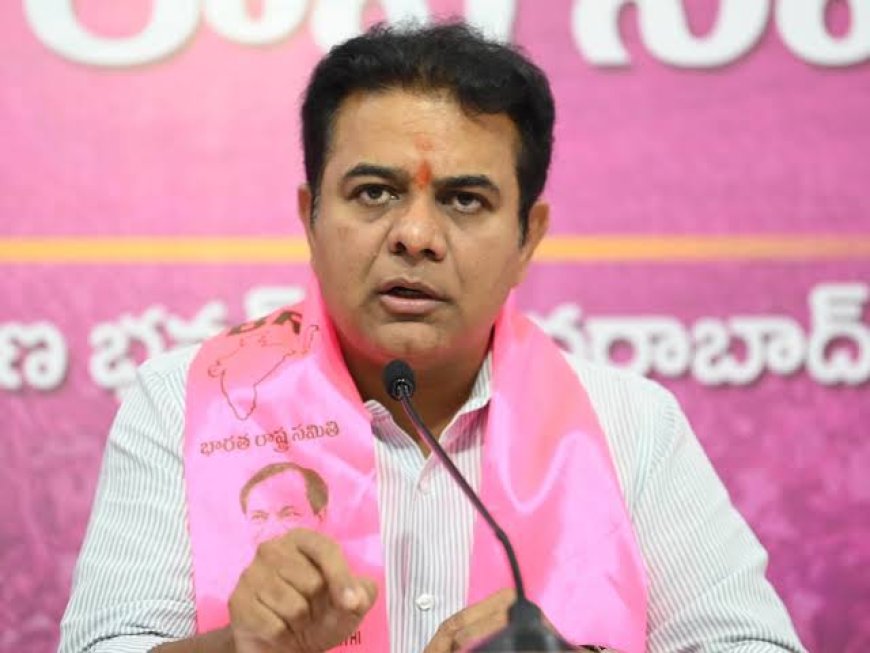 తెలంగాణ భవన్ లో కేటీఆర్, ఇతర సీనియర్ పార్టీ నేతల ప్రెస్ మీట్ 