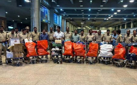 గోవాకు వెళ్లి హైదరాబాద్‌కు మందుసీసాలు.. ఎయిర్⁬పోర్టులో అడ్డంగా బుక్కయ్యారు