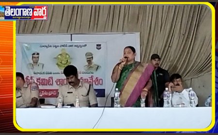 శాంతిసంఘ సమావేశం నిర్వహించిన సూర్యాపేట డిఎస్పి రవికుమార్