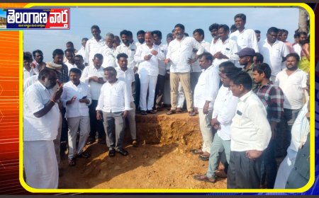 మేడికొండ పులికల్లు , ఐజా గ్రామాల మధ్య నిలిచిన రాకపోకలు