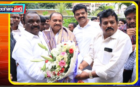 టిపిసిసి అధ్యక్షులు నూతనంగా నియమితులైన మహేష్ గౌడ్ ను కలిసిన మందుల సామేల్