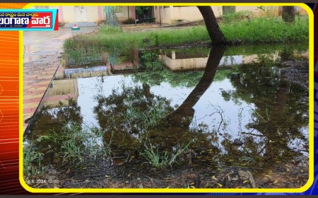 మండల ప్రజాపరిషత్ కార్యాలయంలోకి చేరిన మురుగునీరు