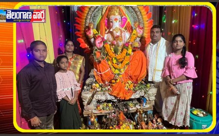 విఘ్నాలు తొలగించే వినాయకుడి  ఆశీస్సులు తెలంగాణ  ప్రజలందరిపై ఉండాలి