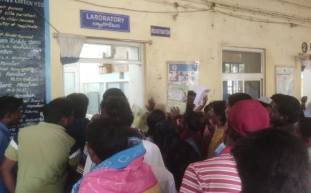 రోగులకు వైద్య సిబ్బందికి గొడవ పెడుతున్న సర్వర్