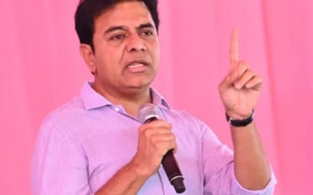 పార్టీ మారిన MLAలు దమ్ముంటే రాజీనామా చేయాలి: KTR