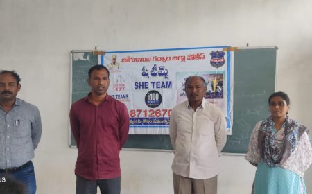 మహిళల భద్రతే షి టీమ్ లక్ష్యం