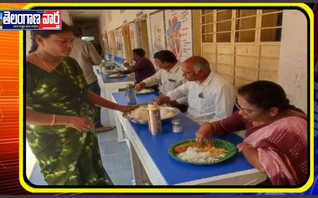 కస్తూర్బా బాలికల పాఠశాలను ఆకస్మిక తనిఖీ:జడ్పీ సీఈఓ లక్ష్మీకాంతమ్మ