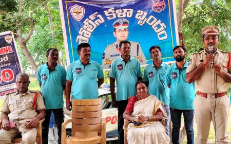 **డ్రగ్స్ సైబర్ నేరాలపై అవగాహన గరిడేపల్లి పీఎస్ పరిధి. ఎస్సై నరేష్ గారు మాట్లాడుతూ