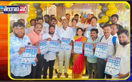 దళిత జర్నలిస్ట్ చైతన్య సదస్సు కరపత్రాలను ఆవిష్కరించిన ఎమ్మెల్యే కూనంనేని