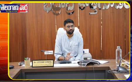  బయో మైనింగ్‌ ద్వారా చెత్త నియంత్రణ - జిల్లా కలెక్టర్ జితేష్ వి పాటిల్