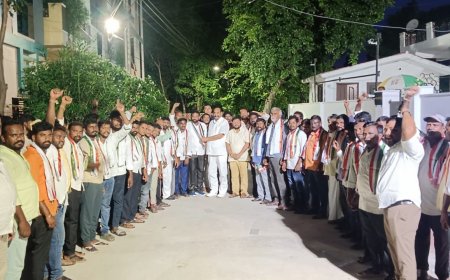 పిల్లలమర్రికి చెందిన బిఆర్ఎస్ నాయకులు, మాజీ మంత్రి  ఆర్డీఆర్ సమక్షంలో కాంగ్రెస్ పార్టీలో చేరిక