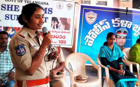 షీ టీమ్స్, డ్రగ్స్ సైబర్ నేరాలపై అవగాహన  అర్వపల్లి పిఎస్ పరిధి