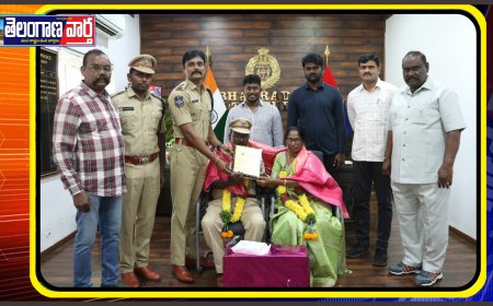 పదవీ విరమణ పొందిన ఇద్దరు ఏఎస్సైలను ఘనంగా సత్కరించిన జిల్లా ఎస్పీ రోహిత్ రాజు ఐపీఎస్