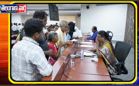 ప్రజావాణి కార్యక్రమంలో వచ్చిన ప్రతి దరఖాస్తును క్షుణ్ణంగా పరిశీలించి వాటి పరిష్కారానికి చర్యలు తీసుకోవాలని