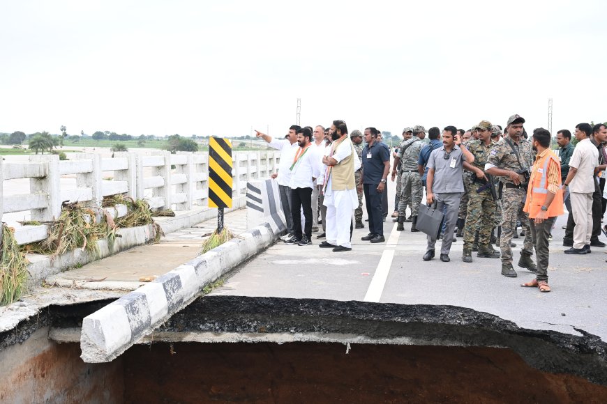 ఖమ్మం జిల్లాలో వరద ఉధృతికి దెబ్బతిన్న నాయకన్ గూడెం