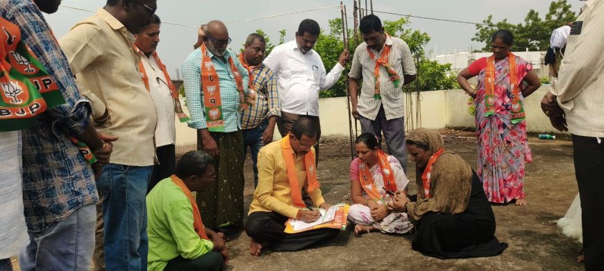 బిజెపిలో స్వచ్ఛందంగా చేరికలు