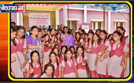 విద్యార్థులు ఏడ్యూకేషన్,హెల్త్, సెల్ఫ్ ప్రొటెక్షన్ పైన మాత్రమే దృష్టి పెట్టాలి వరంగల్ ఎంపీ డాక్టర్ కడియం కావ్య