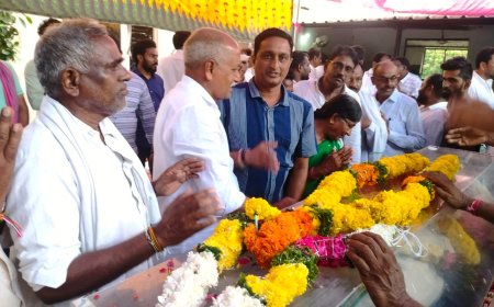 రాష్ట్ర కాంగ్రెస్ పార్టీ సీనియర్ నాయకులు నూకల నరేష్ రెడ్డి మృతి బాధాకరం మాజీ సర్పంచ్ ఎర్నేని