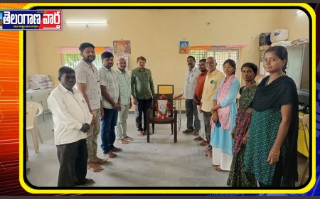 అడ్డగూడూరు ఎంపీడీవో కార్యాలయంలో గడ్డం వెంకటస్వామి జయంతి వేడుక