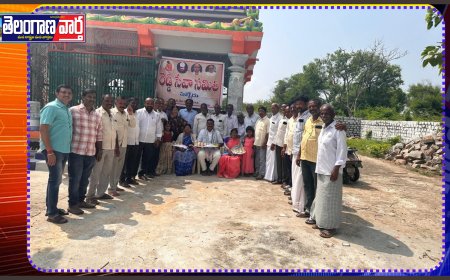 రెడ్డి సేవా సమితి ఆధ్వర్యంలో సన్మానము